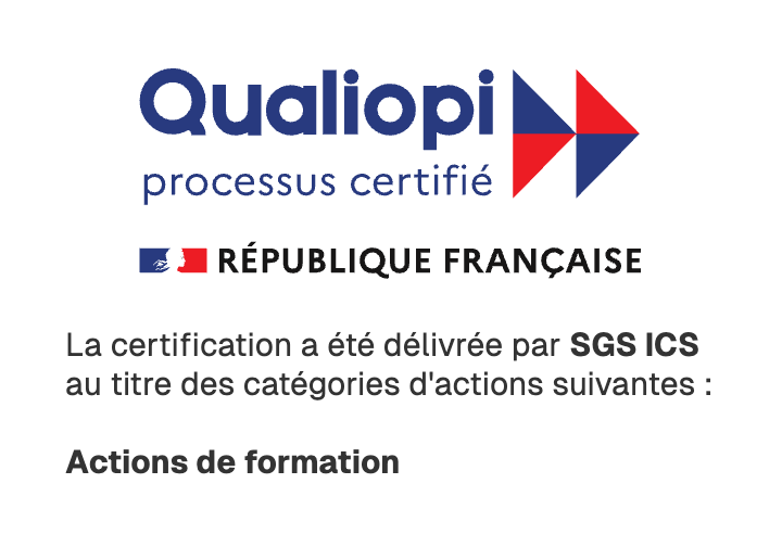 Logo Qualiopi — Processus certifié — République Française — SGS ICS — Actions de formation — ACH Formations La Réunion